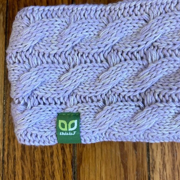 This is J Reversible knit headband, One Size - Picture 8 of 8